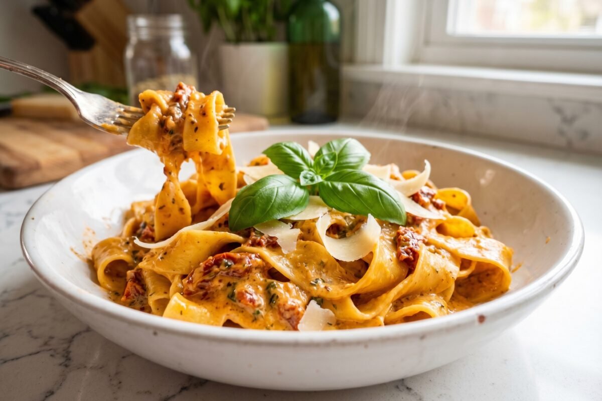 Creamy Sun-Dried Tomato Pasta