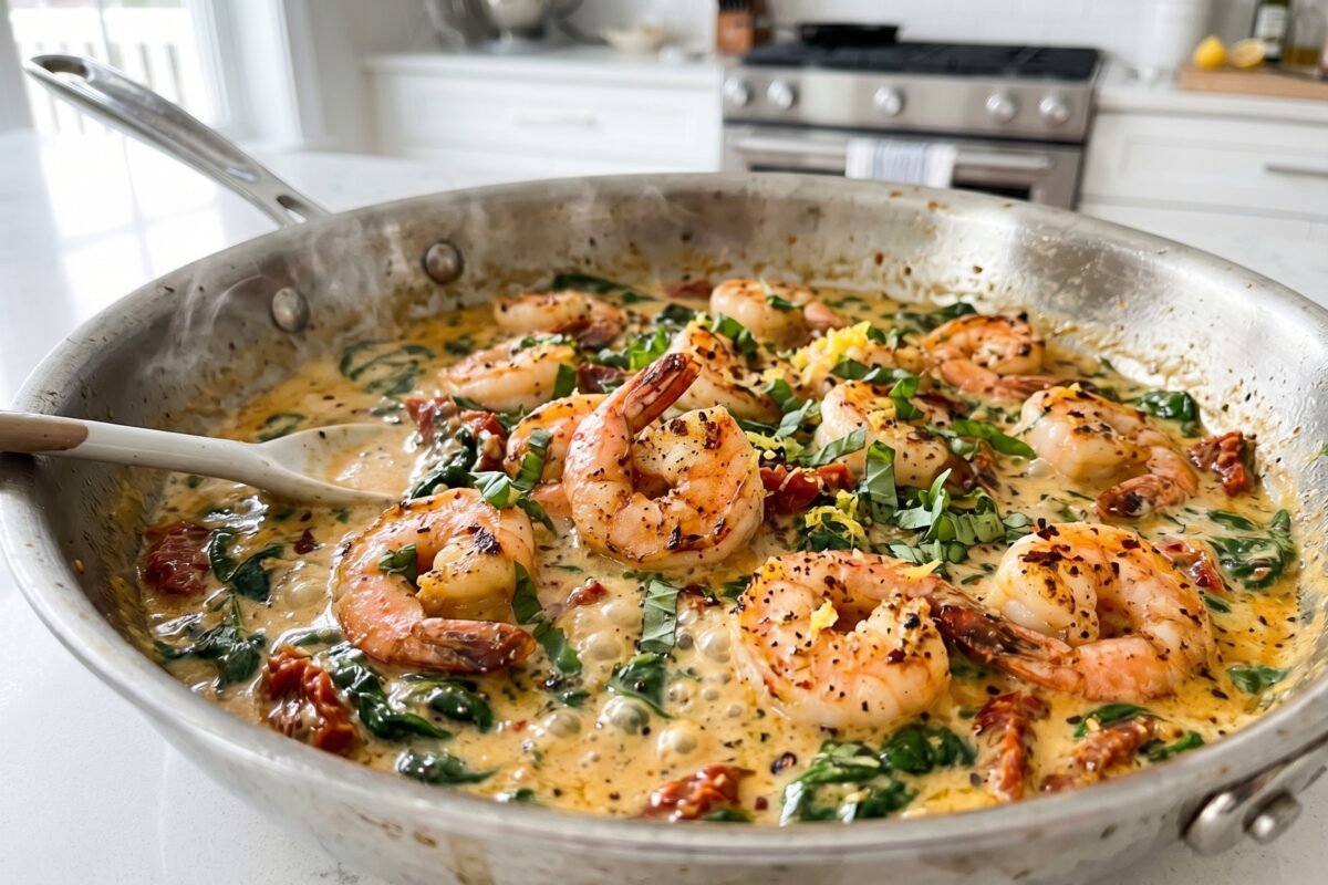 Creamy Tuscan Shrimp