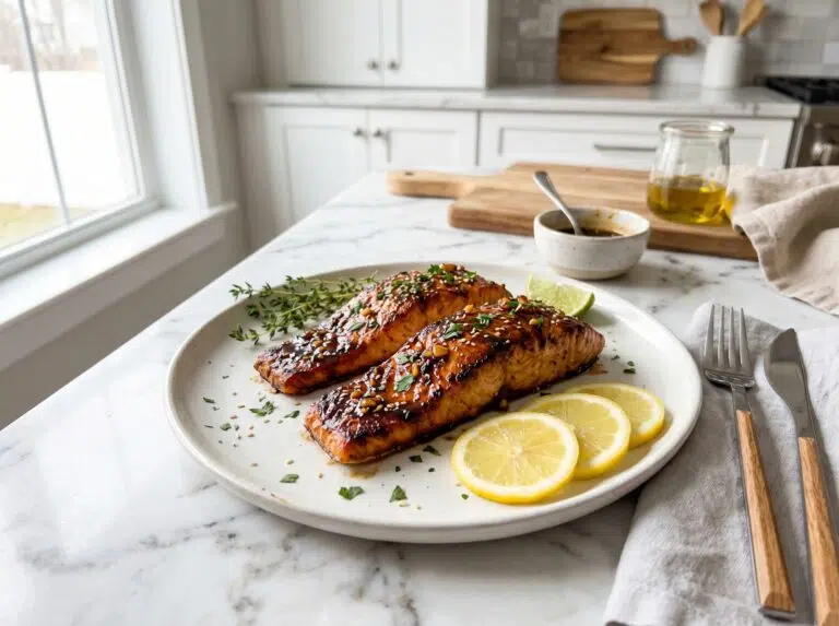 Crispy Honey Garlic Salmon (Better Than Takeout)