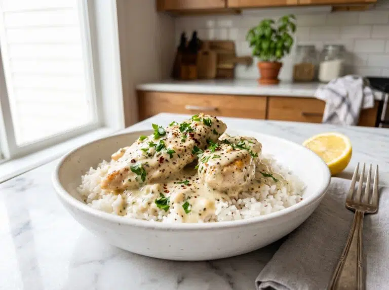 Creamy Garlic Chicken (Easy Weeknight Dinner)