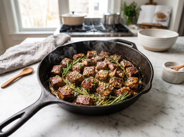 Garlic Butter Steak Bites