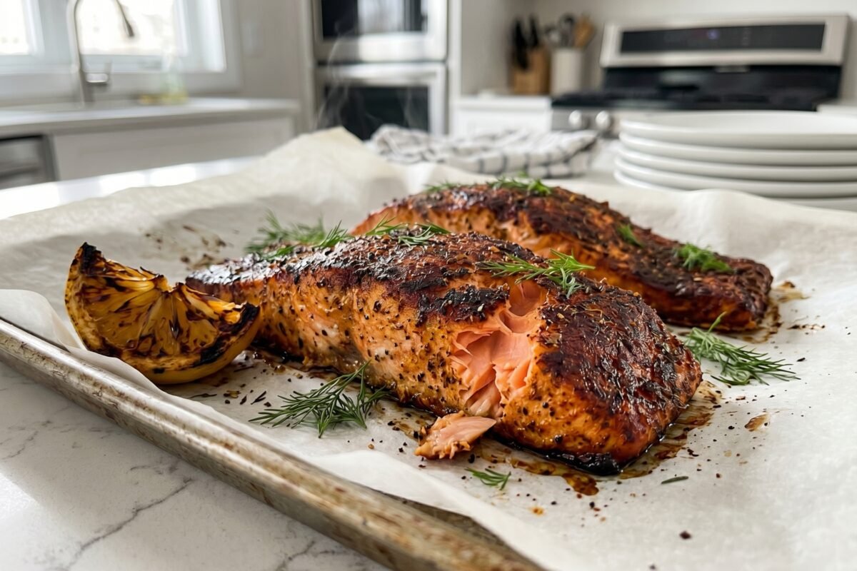 Smoky Paprika Baked Salmon