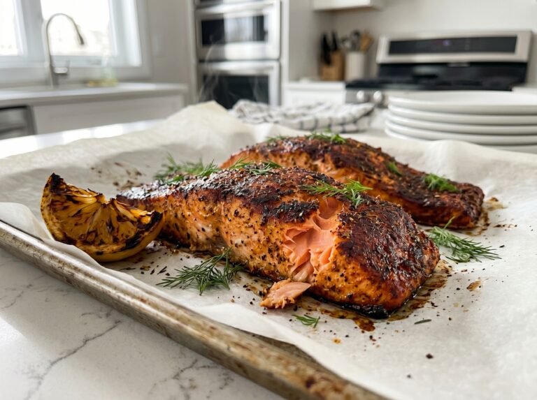 Smoky Paprika Baked Salmon