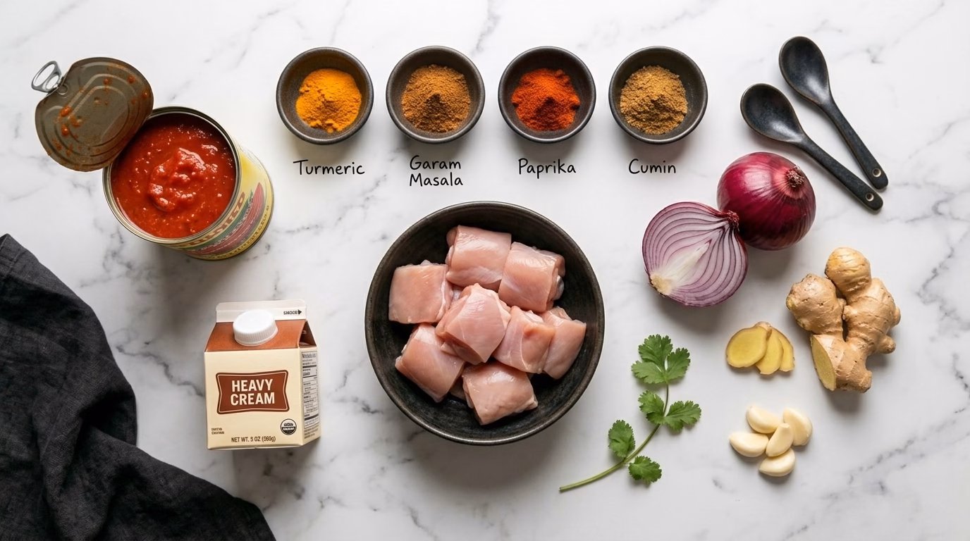 easy-chicken-tikka-masala ingredients
