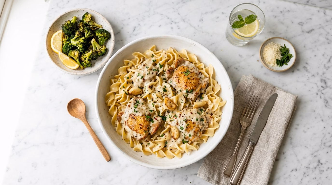 easy-creamy-garlic-chicken