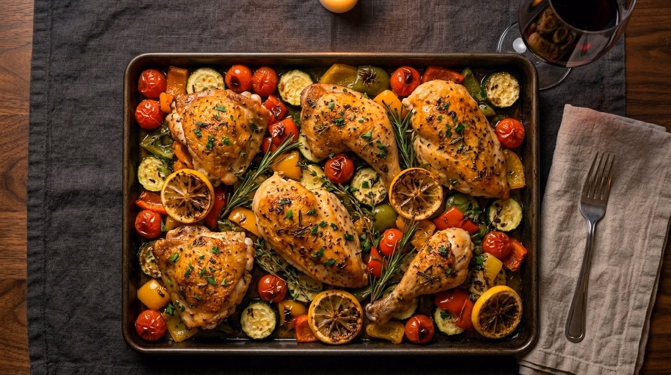 lemon-herb-sheet-pan-chicken