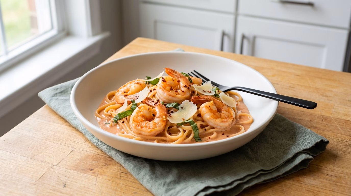 marry me shrimp serving