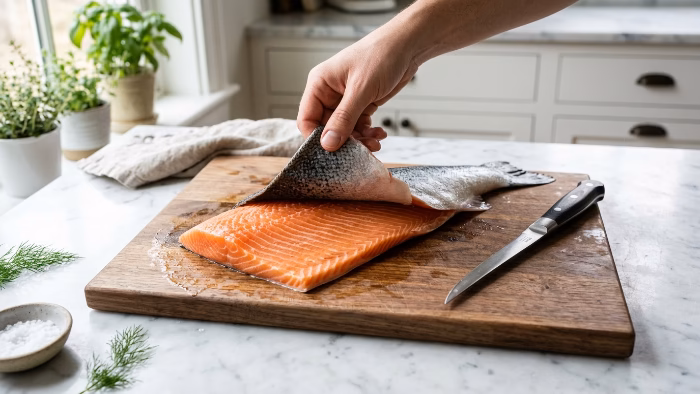 How to Remove Skin from Salmon (3 Easy Methods, No Waste)