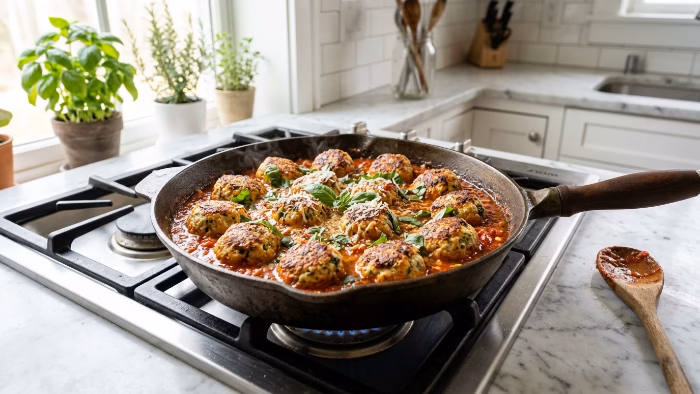 Ricotta Meatballs (Tender, Juicy, No Breadcrumbs Needed)
